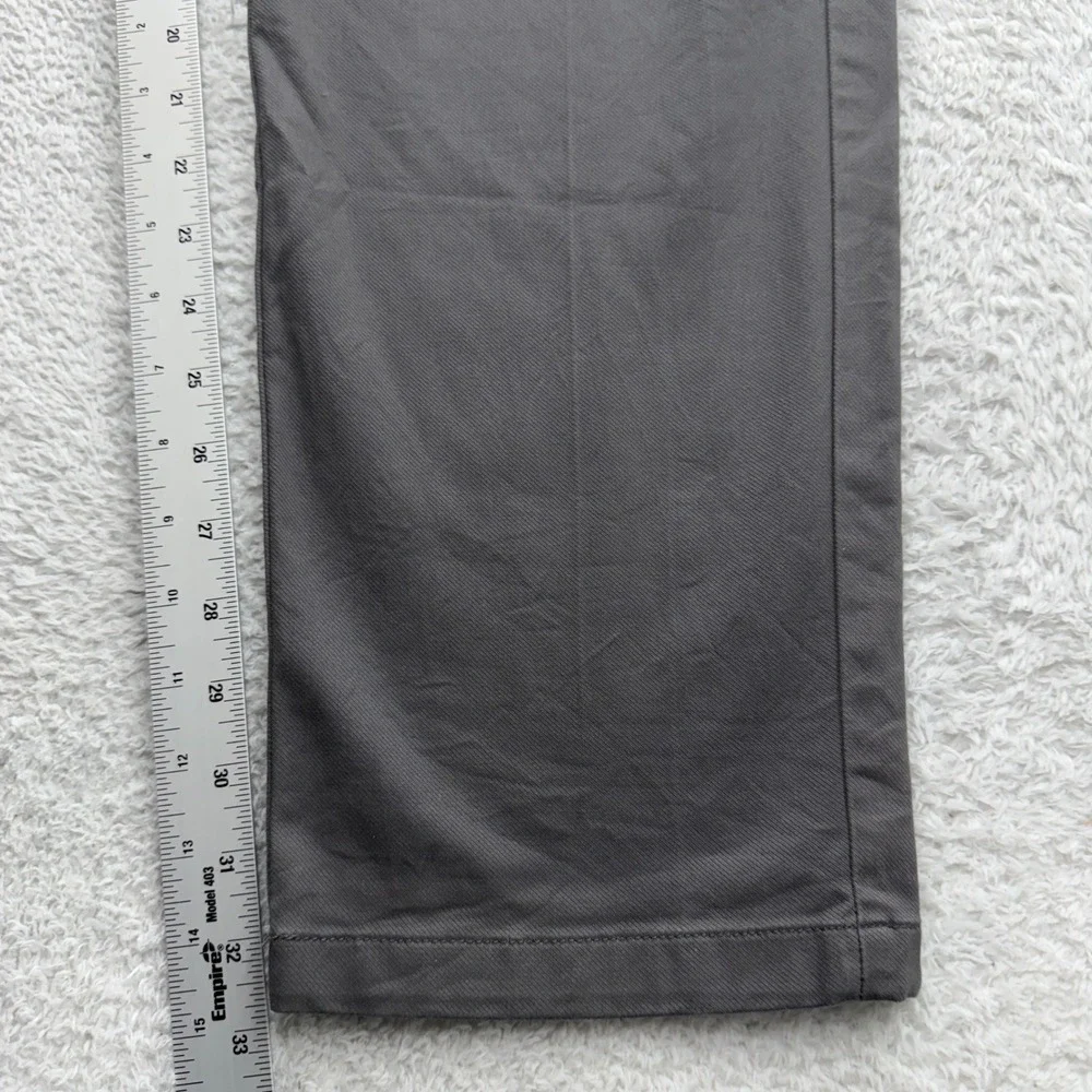 Perk Slim Fit Stretch Chino Pants Mens 38x34 Charcoal‎ Grey Cotton Blend 38/34